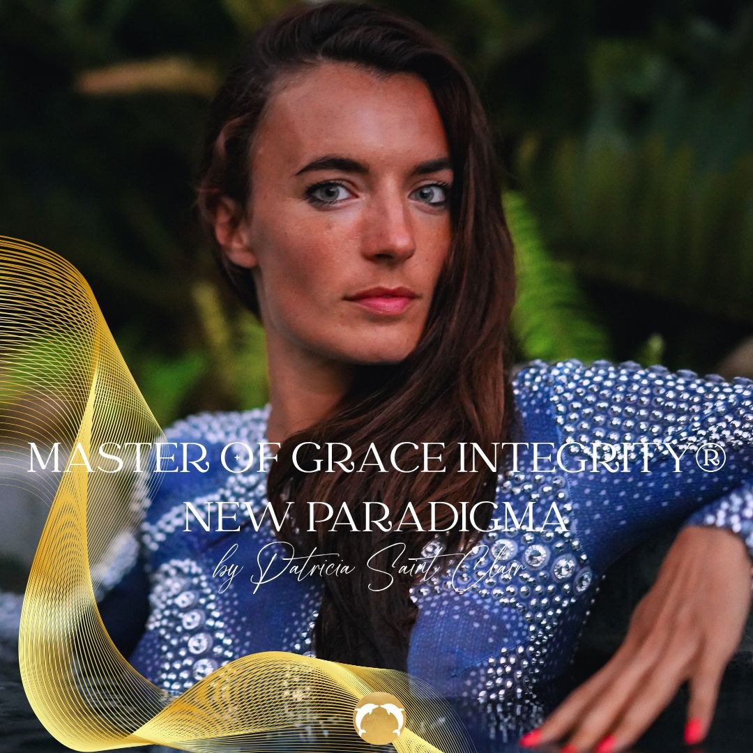 Master of Grace Integrity® New Paradigma Programmcover – Ausbildung in den Codes der Telepathie, Verjüngung und Materialisation by Patricia Saint Clair, Seas of Love