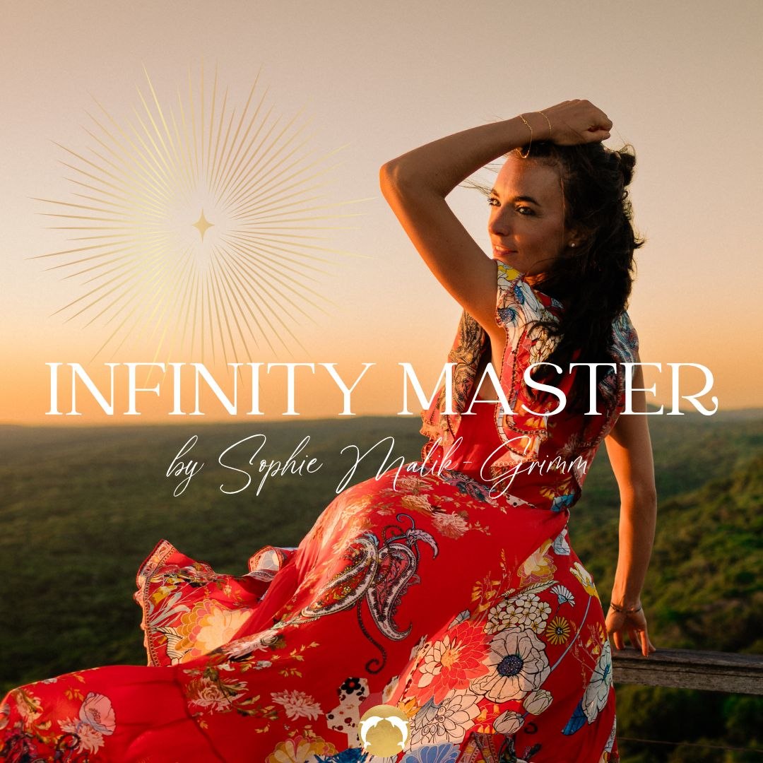 Programmcover Infinity Master, Jahresbegleitung mit Sophie Malik-Grimm, Seas of Love®
